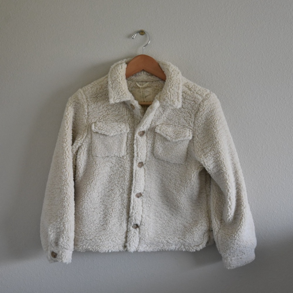 Rylee + Cru girls Sherpa jacket